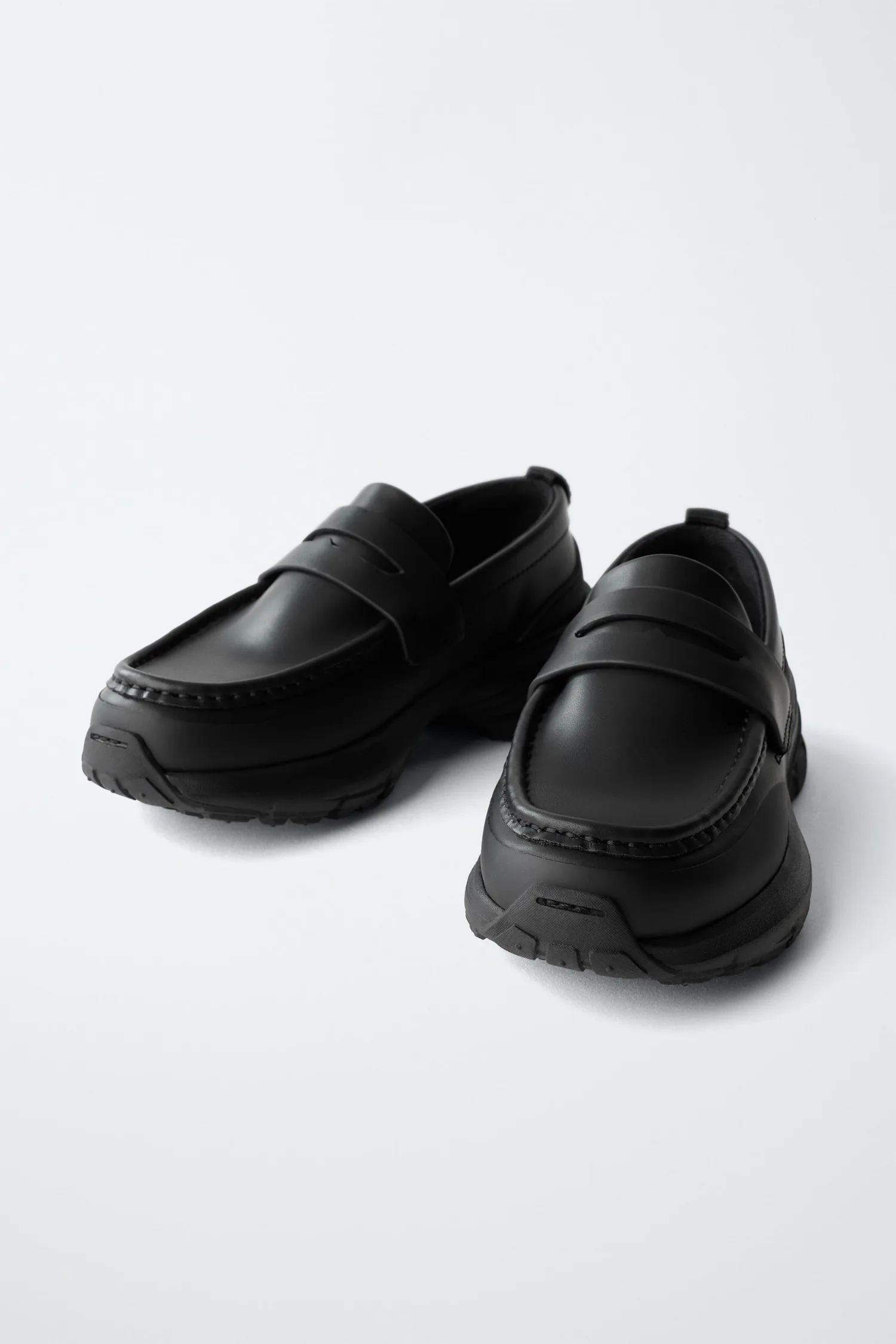 Кроссовки buty sportowe na grubej podeszwie Zara, черный — фото 3