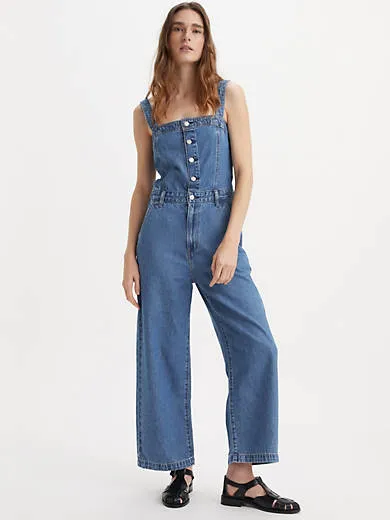 

Дреа комбинезон Levi's, цвет Cause and Effect - Medium Wash