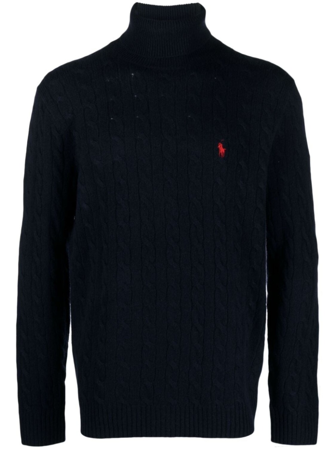 

Polo Ralph Lauren джемпер фактурной вязки из смесовой шерсти, синий
