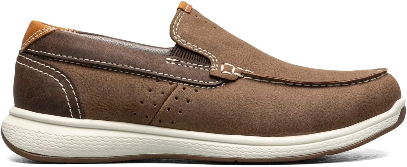 Мокасины Florsheim Boys Crossover с перекрестным швом и без шнурков для мальчиков (малыши/дети младшего возраста/дети старшего возраста) — фото 4