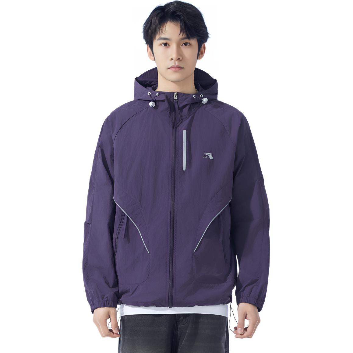 

Мужская одежда Life Collection для защиты от солнца с UV-защитой и дышащими свойствами 361°, mineral фиолетовый