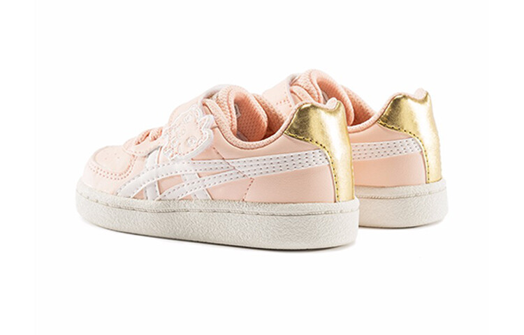 Кроссовки Onitsuka Tiger GSM Toddler Shoes TD Low-top Pink/White/Gold — фото 3