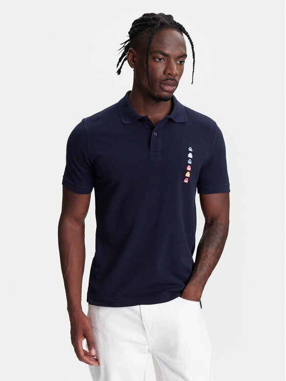 

Рубашка поло стандартный крой 3089U302J United Colors Of Benetton, синий