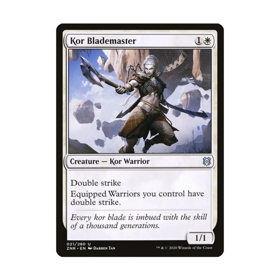 

CCG Кор Мастер Клинка (U), MTG - Zendikar Rising