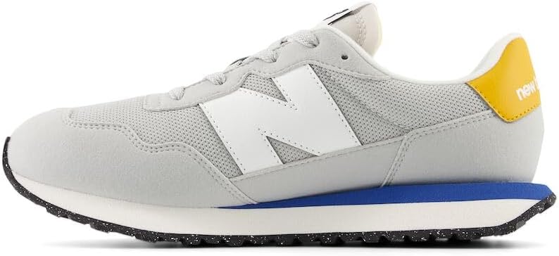 Кроссовки New Balance Kids 237 V1 на шнуровке, голубой — фото 2