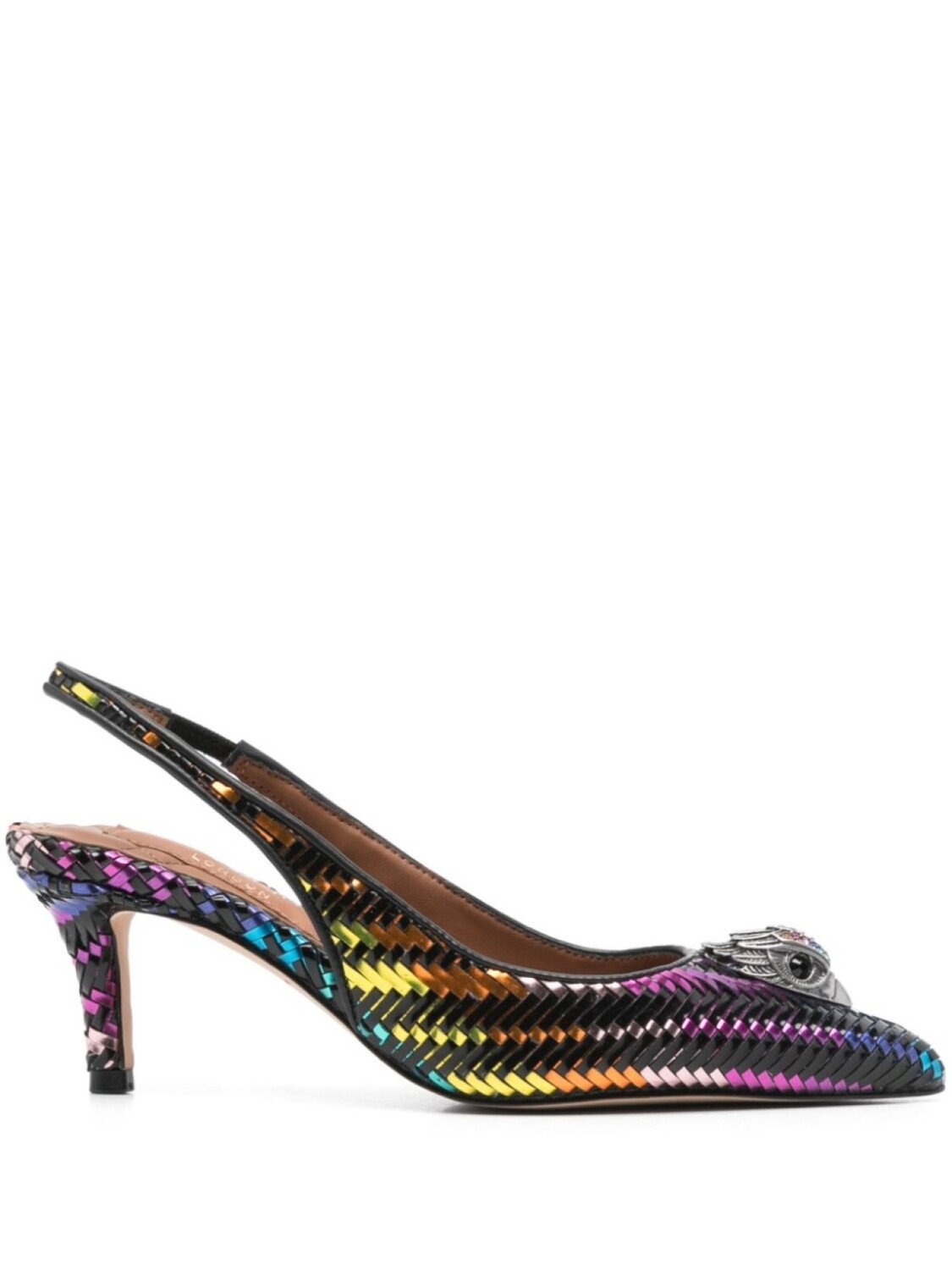 

Туфли Belgravia с открытой пяткой 65 мм Kurt Geiger London, черный