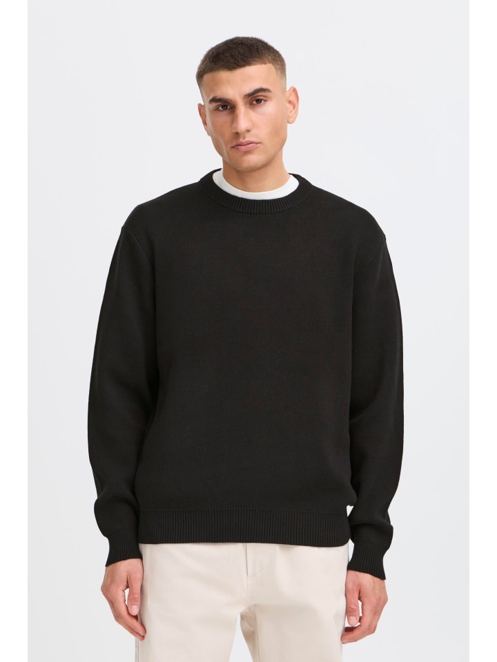 

!SOLID Вязаный свитер SDRyker черного цвета