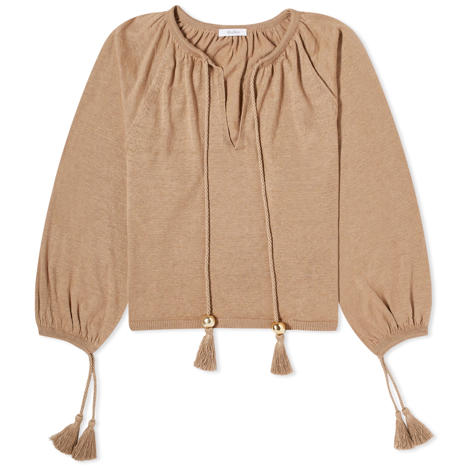 

Кардиган Max Mara Quirite Knitted Top, цвет Clay