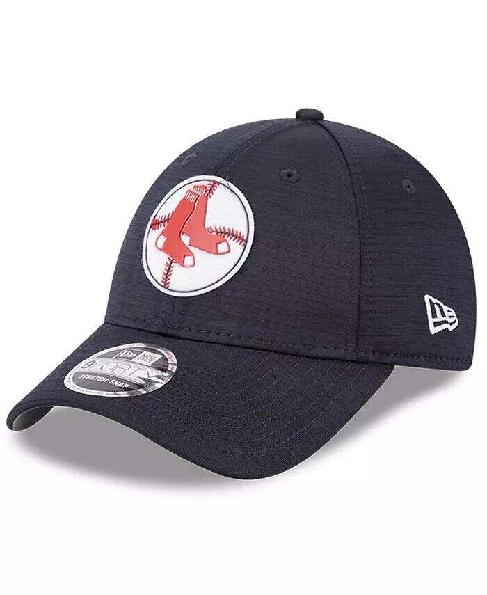 

Мужская темно-синяя бейсболка Boston Red Sox 2023 Clubhouse 9FORTY Snapback New Era