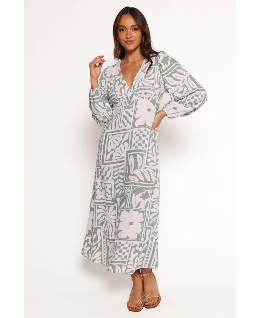 

Женское платье-миди Kolby с длинными рукавами Petal and Pup, Blue