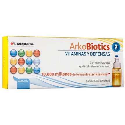 

Arkoprobiotics Adult Vitamin and Defense 7 доз Arkopharma Laboratorios