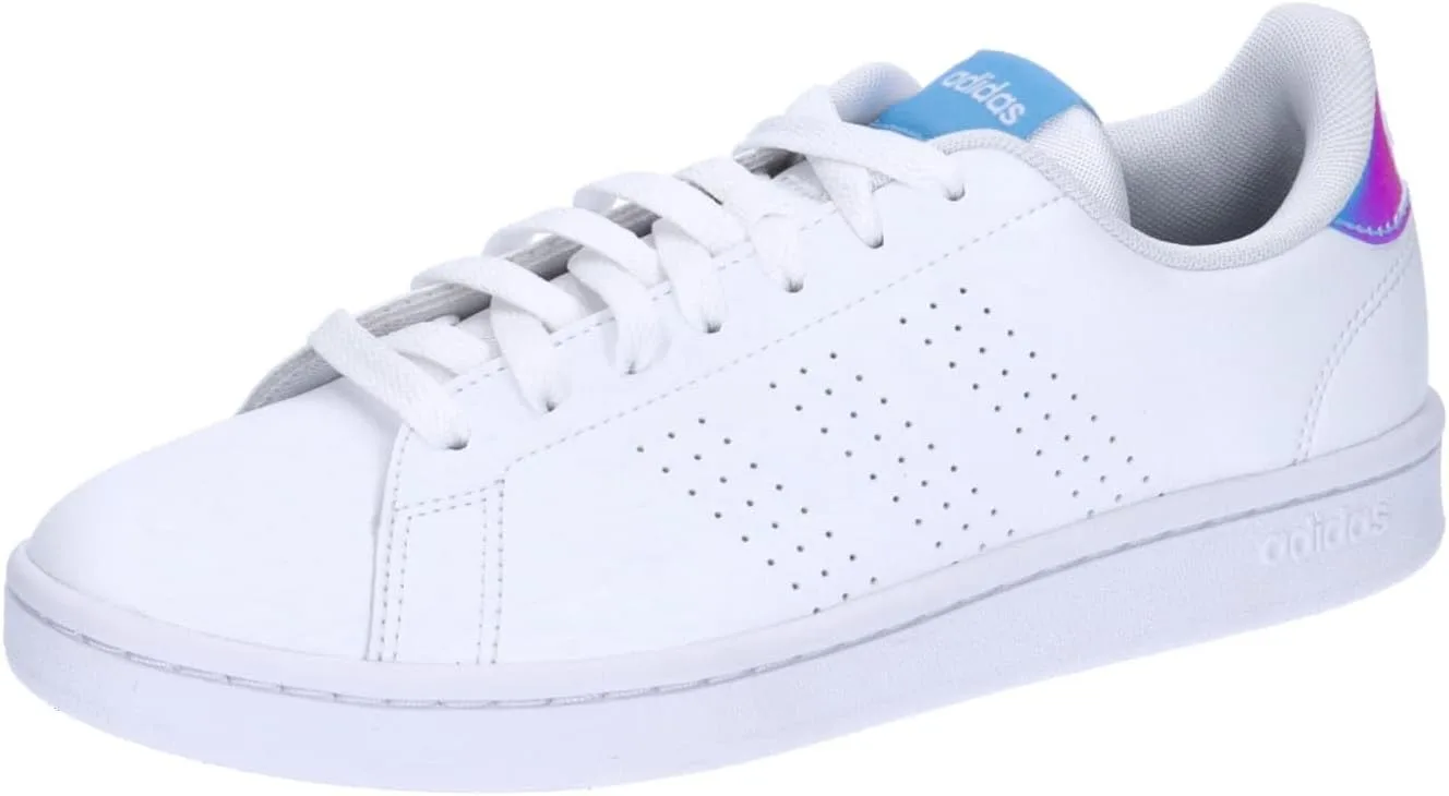 Мужские низкие кроссовки Adidas Advantage (не для футбола), белый/синий