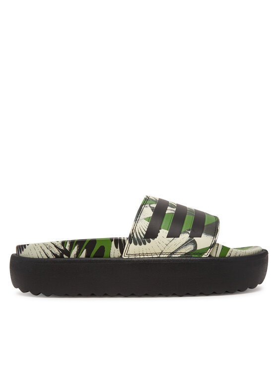Мюли adilette Platform JI4754 Adidas, зеленый