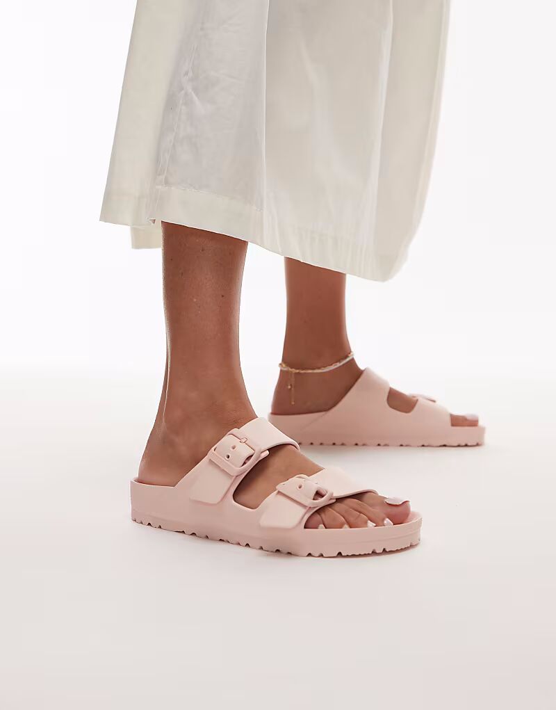 Сандалии Birkenstock Arizona EVA светло-розового цвета