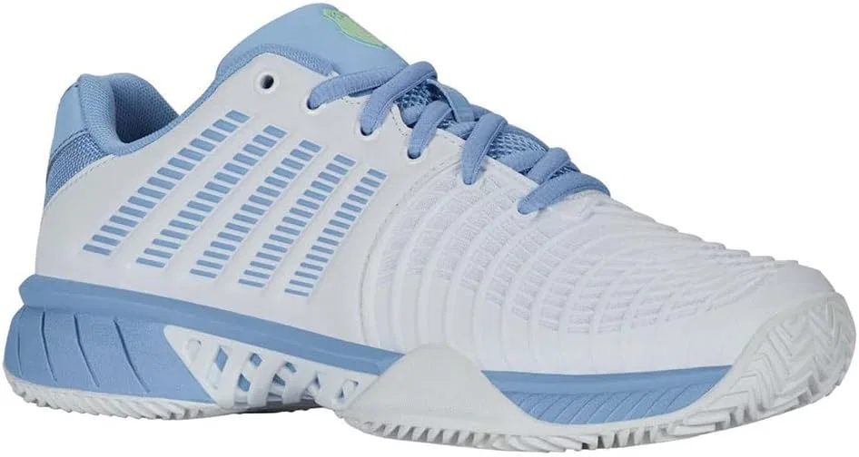 Кроссовки для тенниса K-Swiss Express Light 3, белый, Wht Dutch Canal Green — фото 3