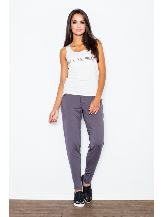 

Женские брюки regular fit Figlfigl, серый