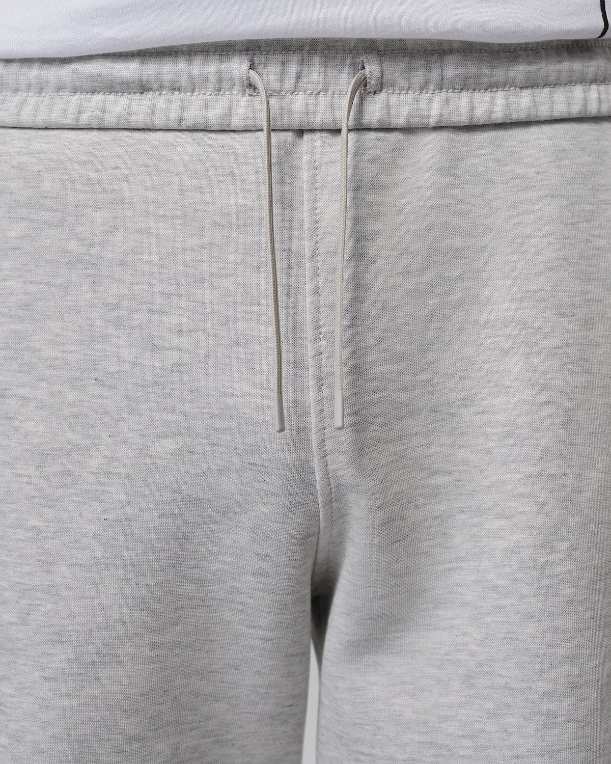 Мужские шорты Jordan Sport Hoop Fleece, Grey Heather/Pale Grey/Black — фото 4