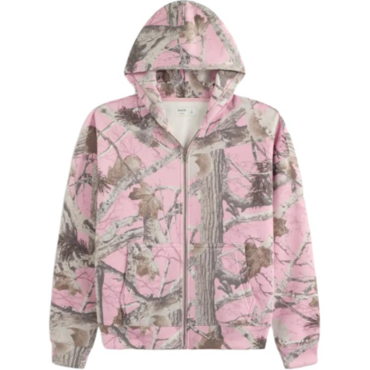 

Hollister/ Толстовка мужская розовая с капюшоном Moderate