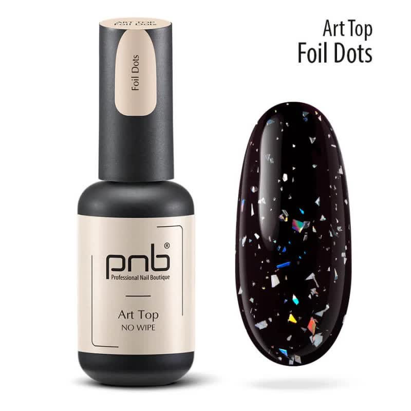 

UV/LED Art Top PNB, Foil Dots, No Wipe, 8 мл