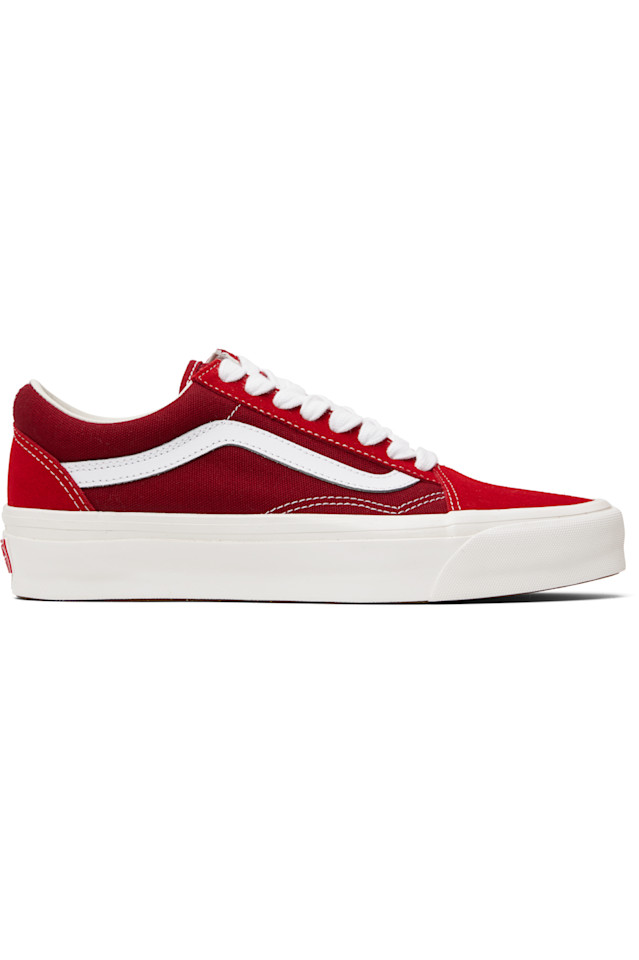 

Премиальные кеды old skool из замши Vans, красный
