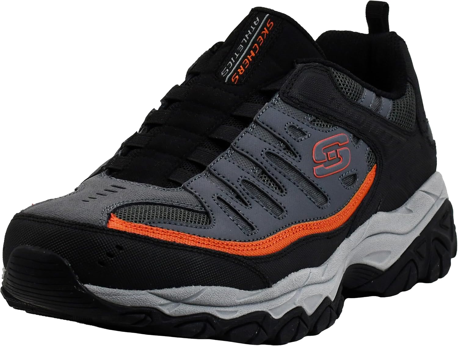 

Мужские кроссовки Skechers Afterburn M. Fit Wonted, черный/оранжевый