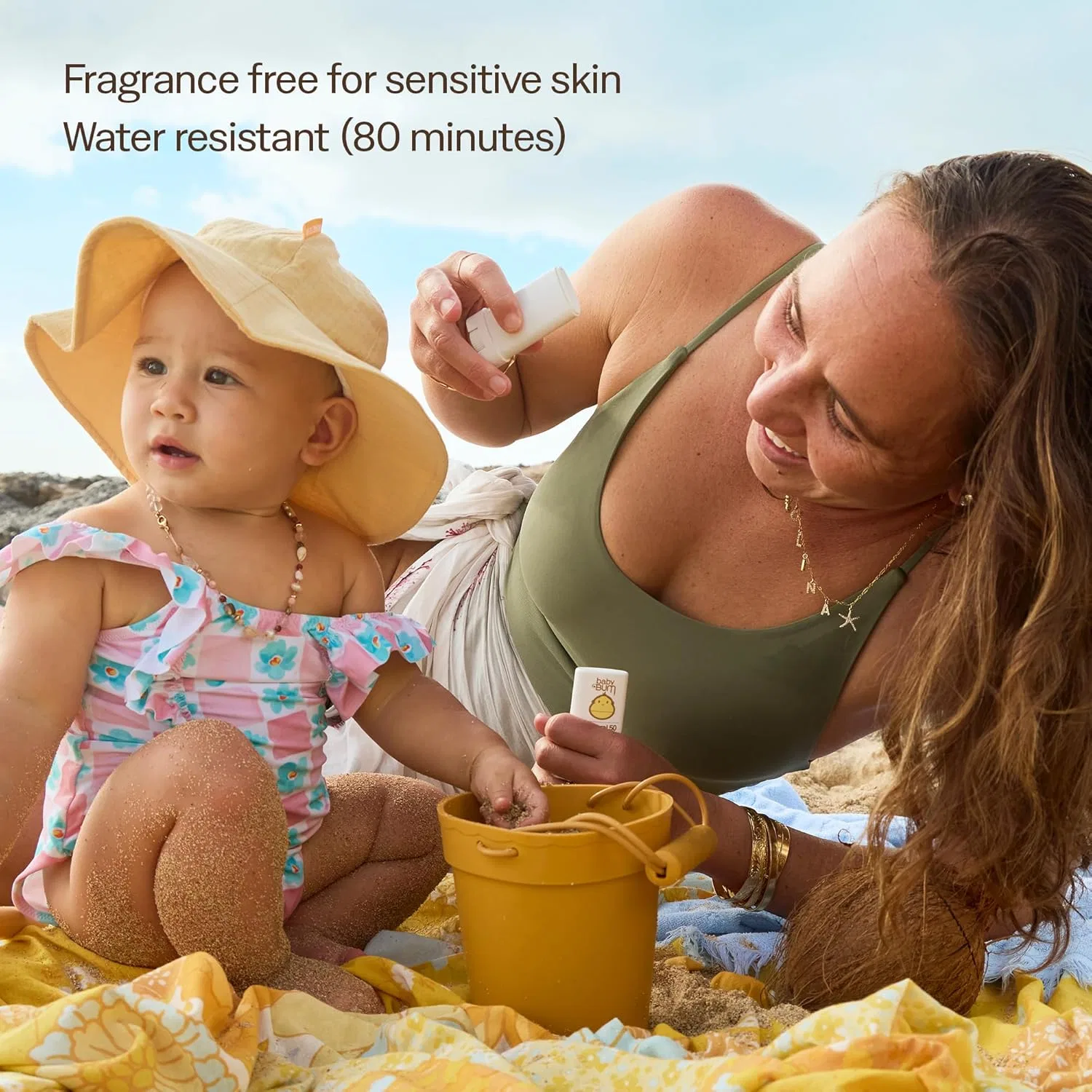 Детский солнцезащитный стик Sun Bum Baby Bum Mineral SPF 50, 13 г Sun Bum — фото 2