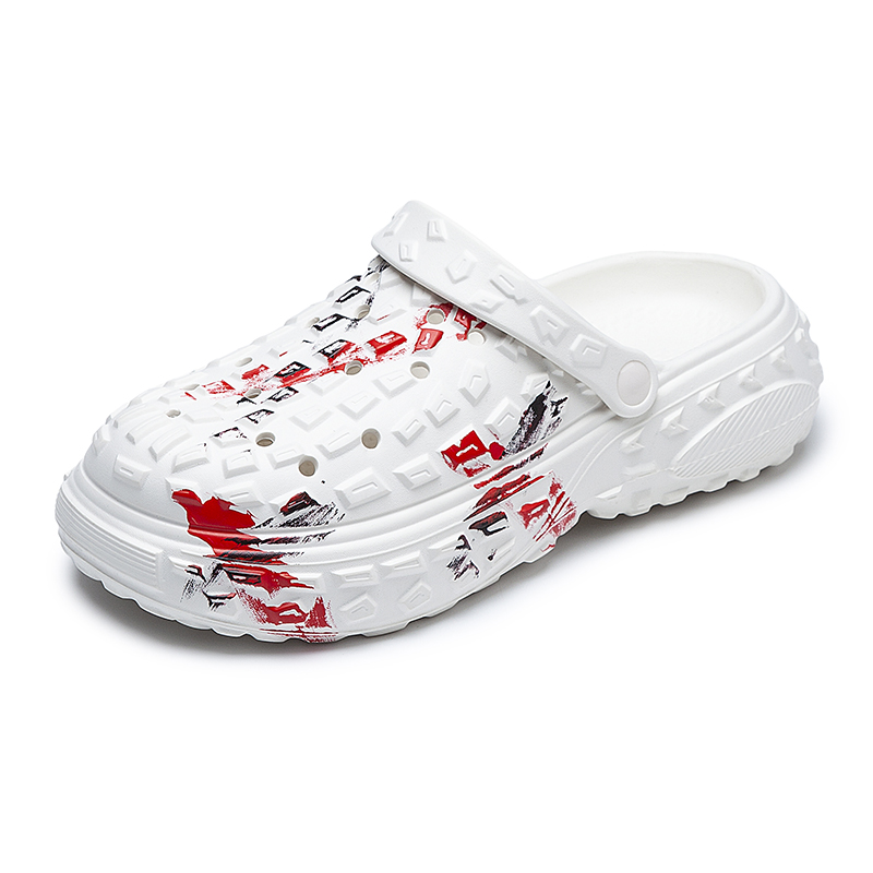 

LONGYING Клоги мужские белые, цвет White