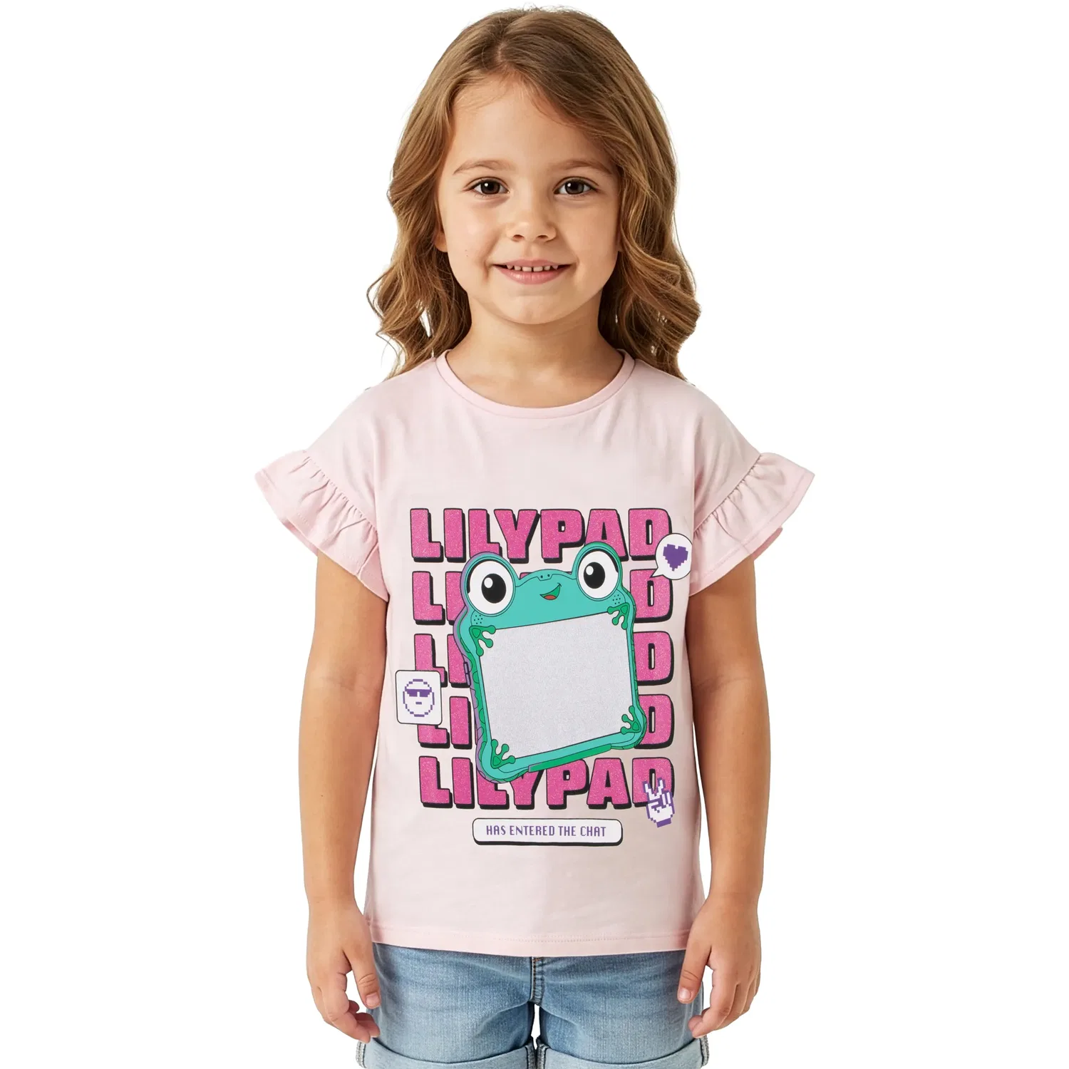 Футболка детская с принтом LilyPad Disney Toy Story 5, розовый — фото 2
