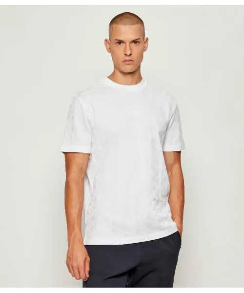 

Футболка с рисунком ts_mirror Relaxed fit Boss Green, белый