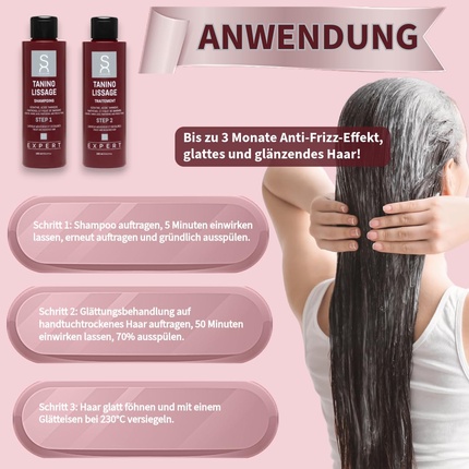 Шампунь и кондиционер Expert Kit Lissage with Keratin 150ml — фото 3