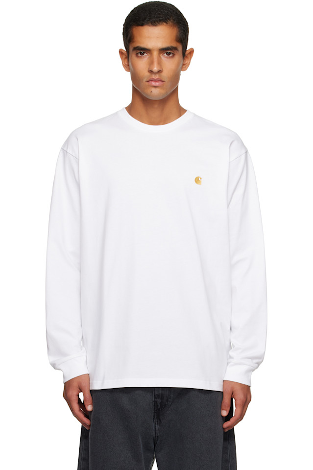 

Футболка с длинным рукавом Chase Carhartt Work In Progress, белый