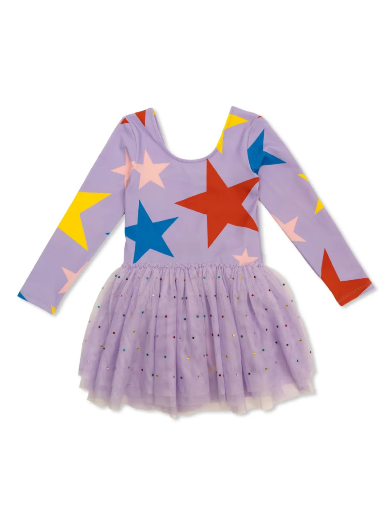 

Stella McCartney Kids платье с принтом, фиолетовый