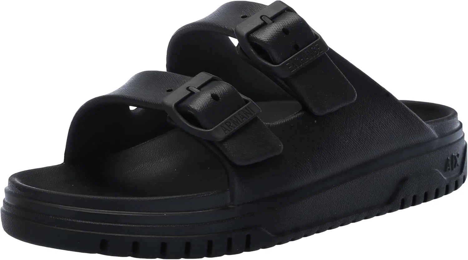 Мужские сандалии-панамки Armani Exchange Soul Slide, Black