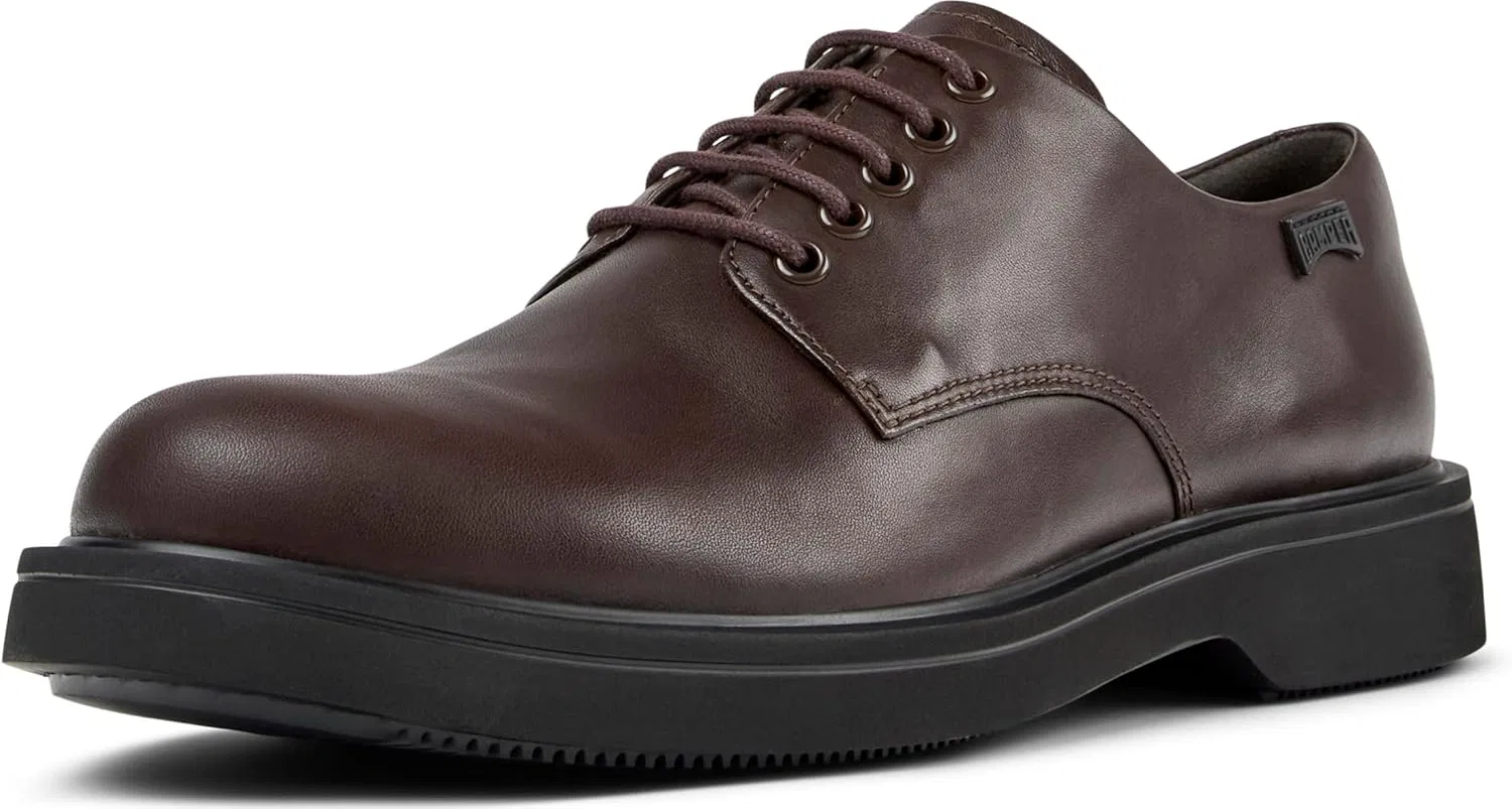 Туфли Camper Herren K100998Blucher, Dark Brown 002