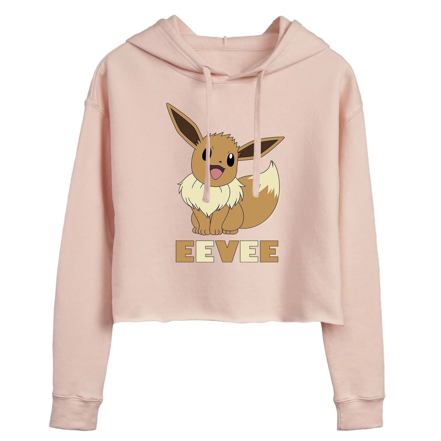 

Укороченная толстовка с рисунком Pokémon Cute Eevee Pose для юниоров Licensed Character