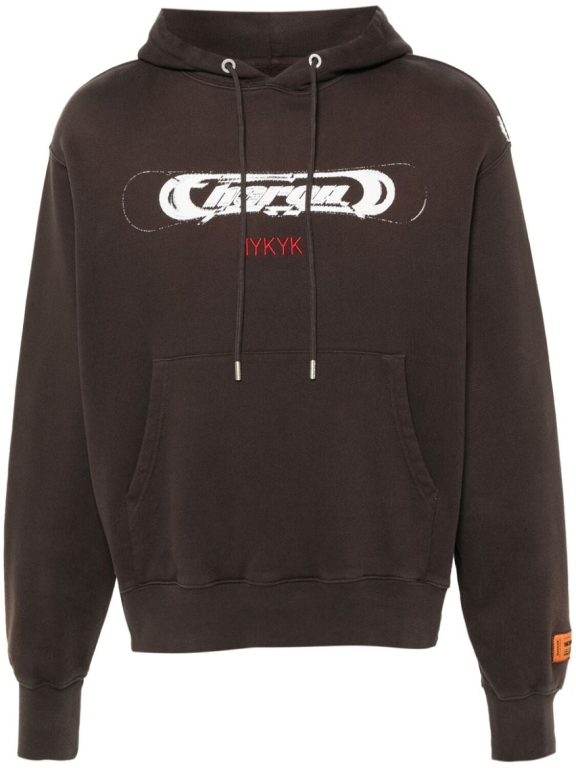 

Heron Preston худи HP IYKYK, коричневый