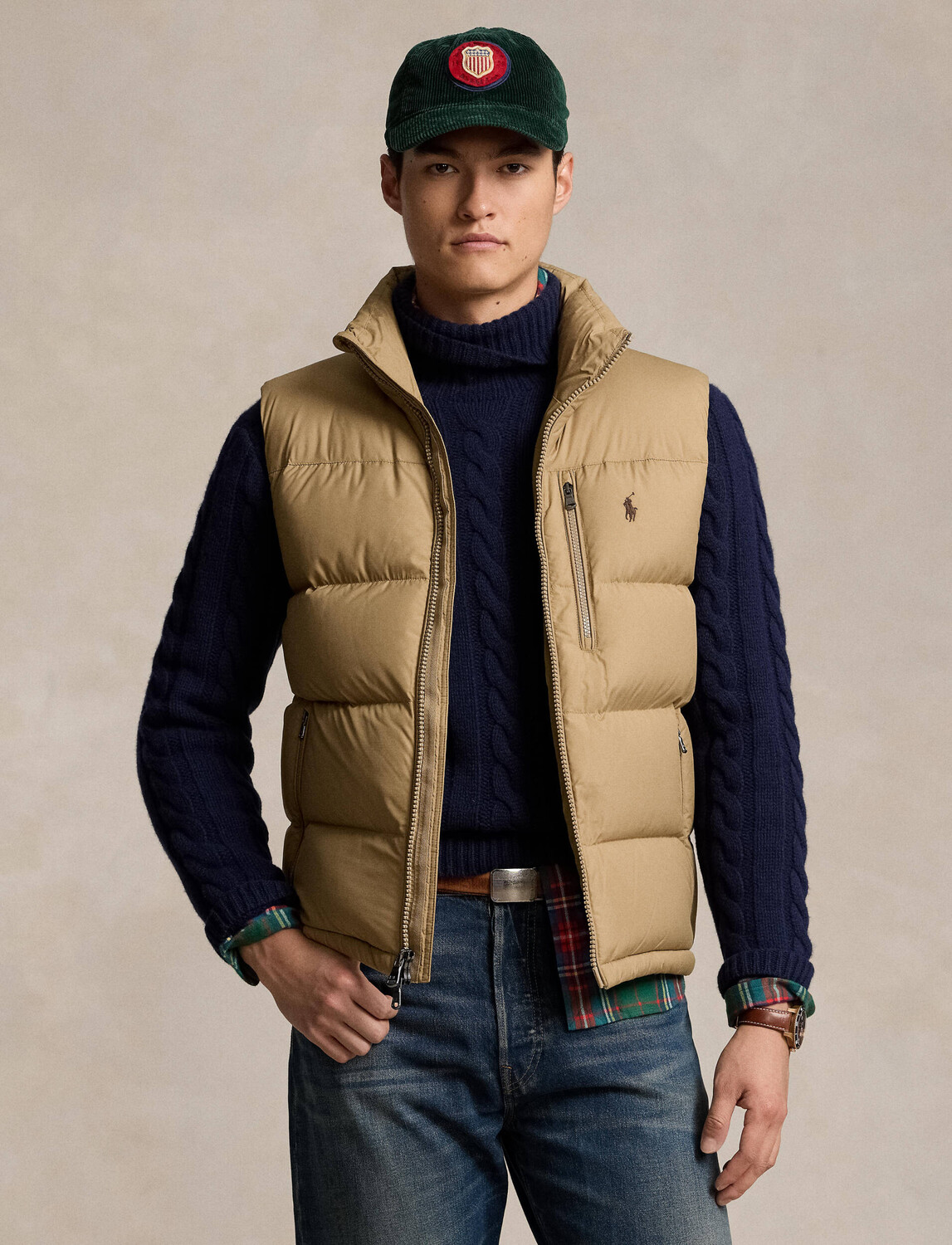 

Куртка POLO RALPH LAUREN Regular Fit, бежевый