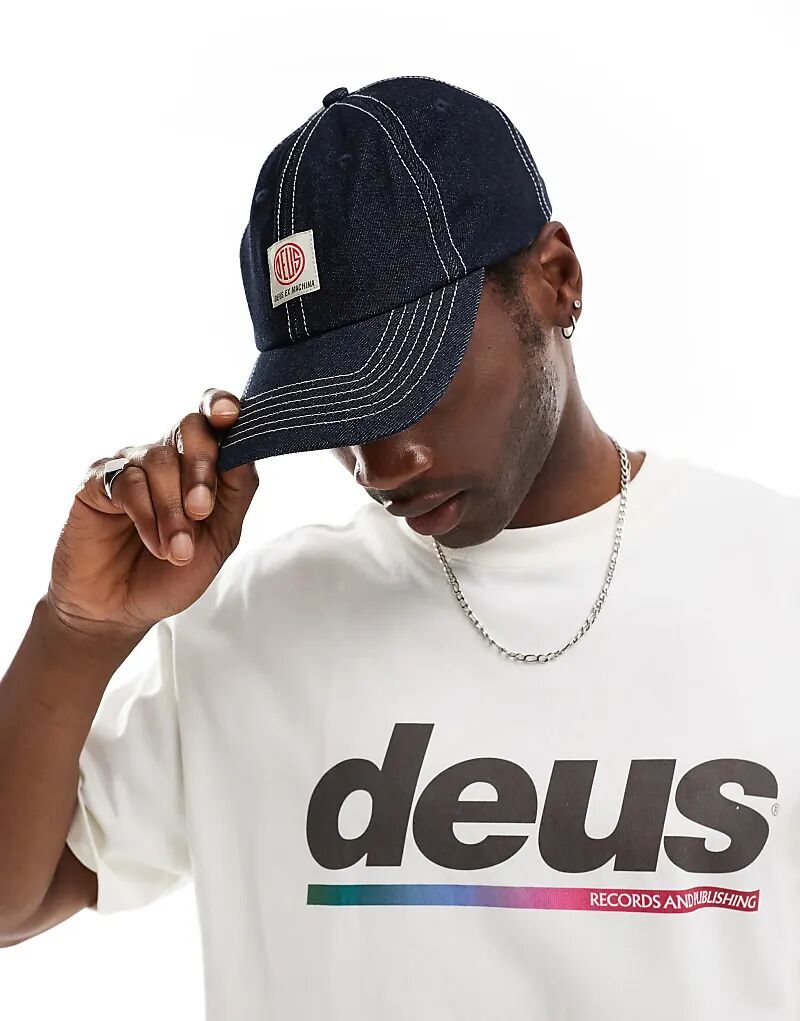 

Кепка ortiz denim синего цвета Deus Ex Machina