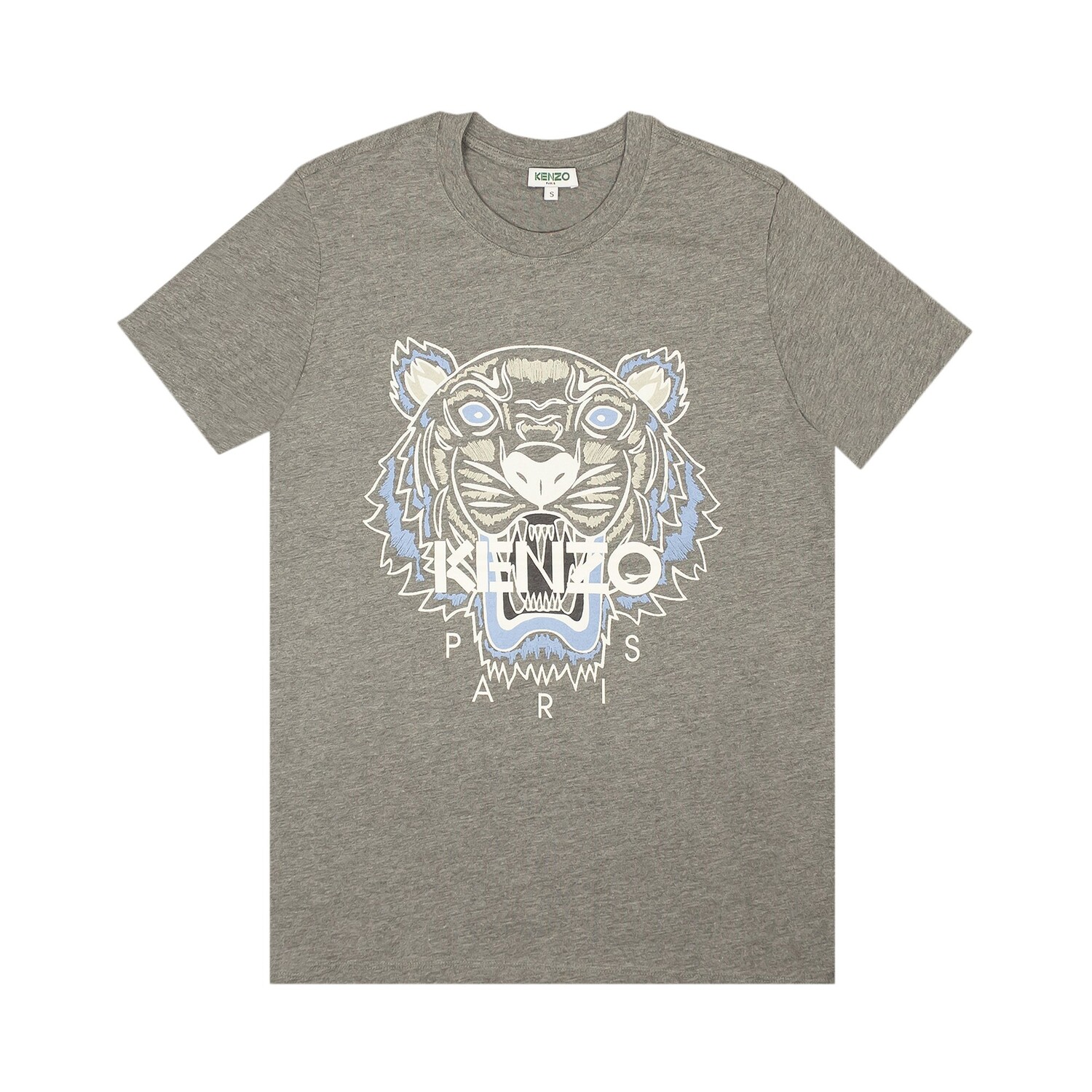

Kenzo Classic Tiger Футболка с короткими рукавами, цвет Серый