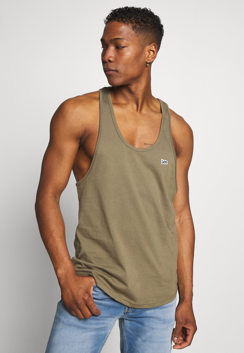 

Топ Loose Tank Lee, цвет utility green