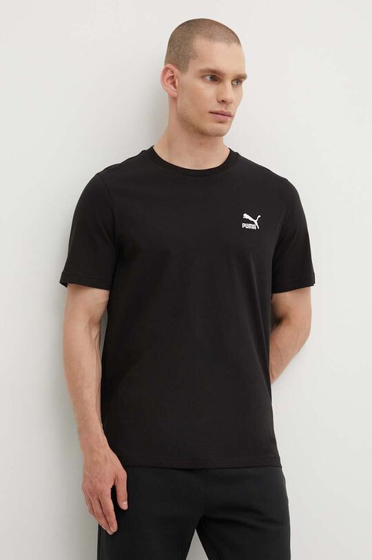 

Хлопковая футболка Puma, черный