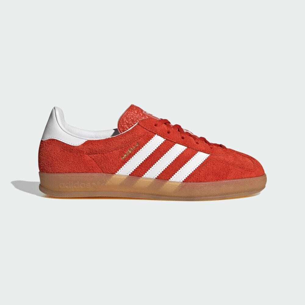 

Кроссовки Adidas GAZELLE INDOOR, цвет Bold Orange/White/Gum
