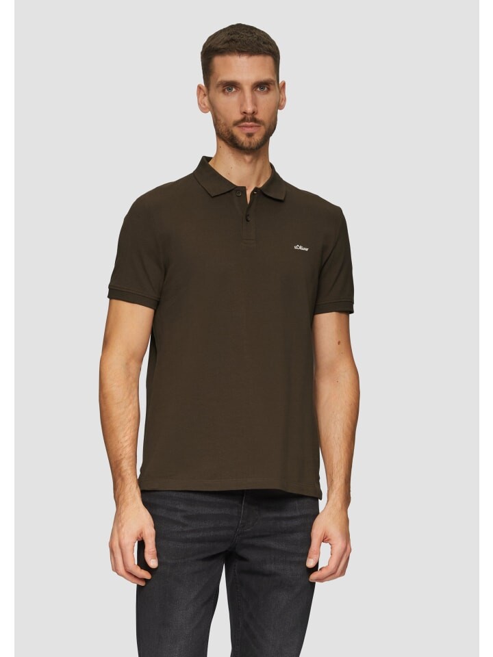 

Футболка s.Oliver Polo-Shirt kurzarm, фиолетовый