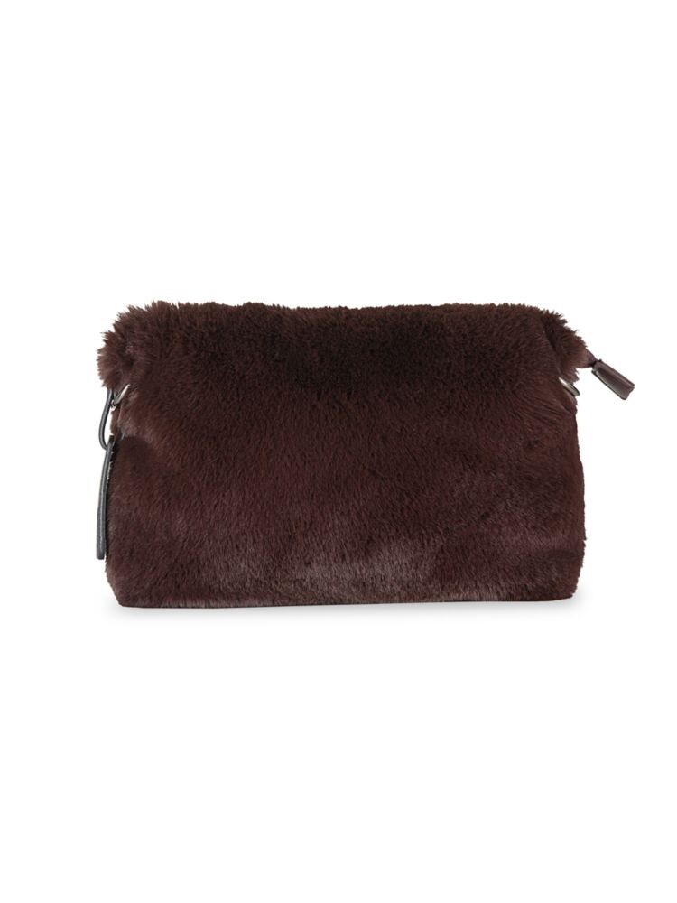 

Сумка через плечо из искусственного меха Luxe Faux Fur, цвет Chocolate