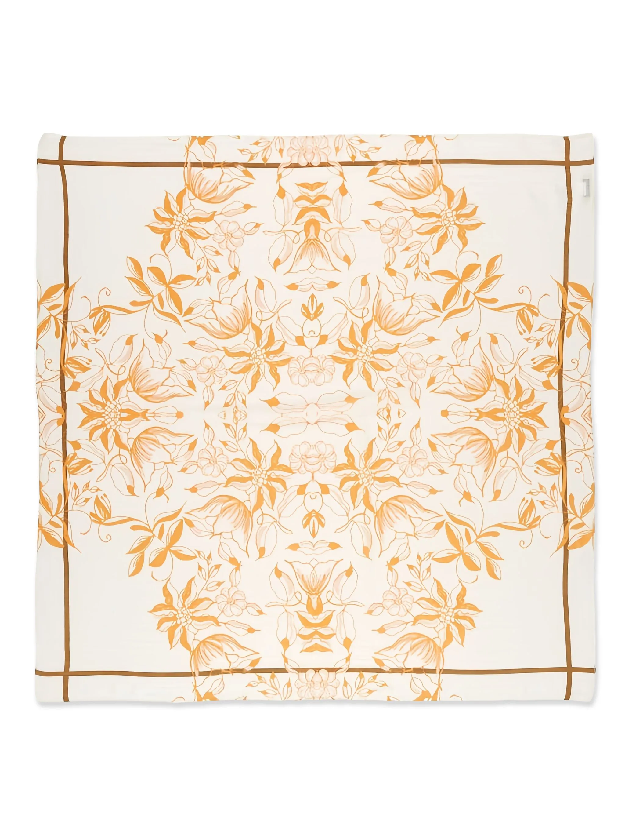 

Платок с цветочным принтом Marc O'Polo, оранжевый