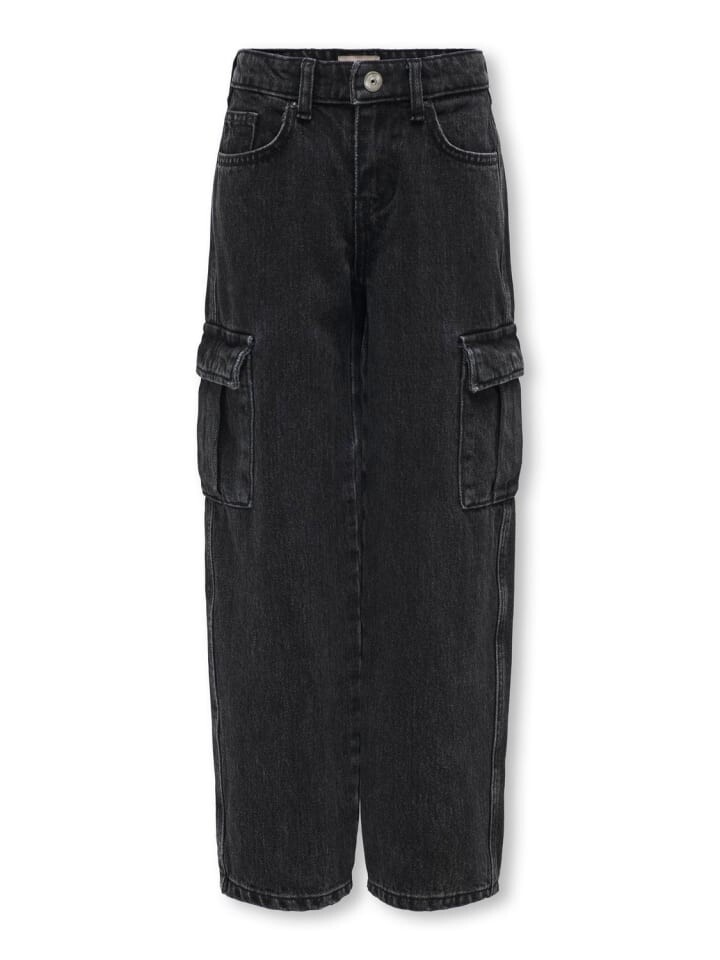 

Джинсы KIDS ONLY Cargo KOGHARMONY, цвет washed black
