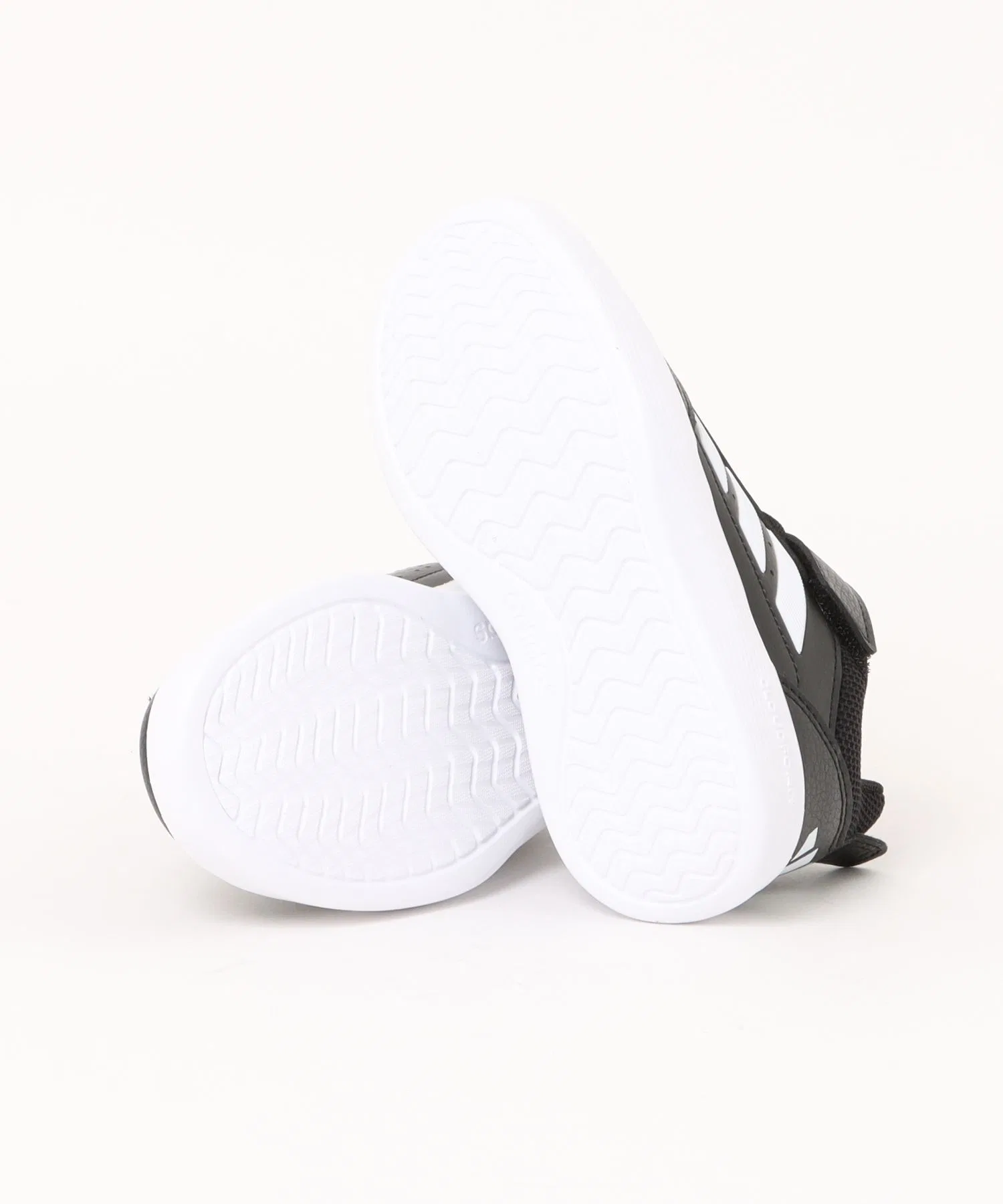 Детские кроссовки Adidas Tensaur Sport чёрно-белые — фото 3