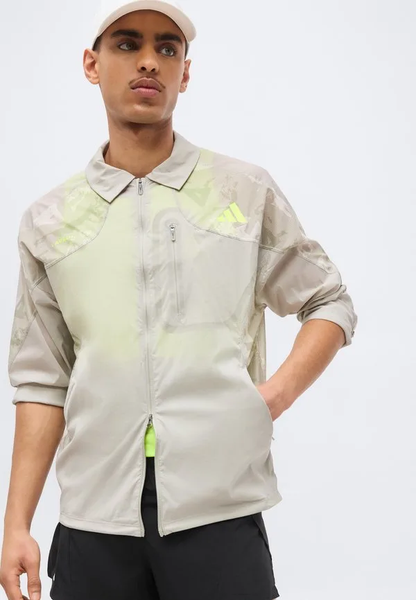 Ветровка labrum Adidas Performance, Sesame/Solar Yellow — фото 4