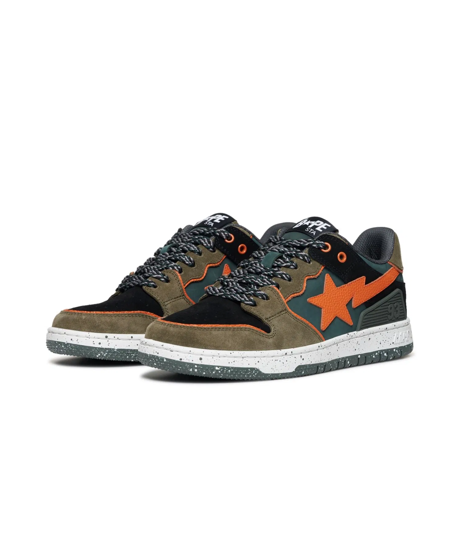 Мужские кроссовки A BATHING APE SK8 STA бежевые