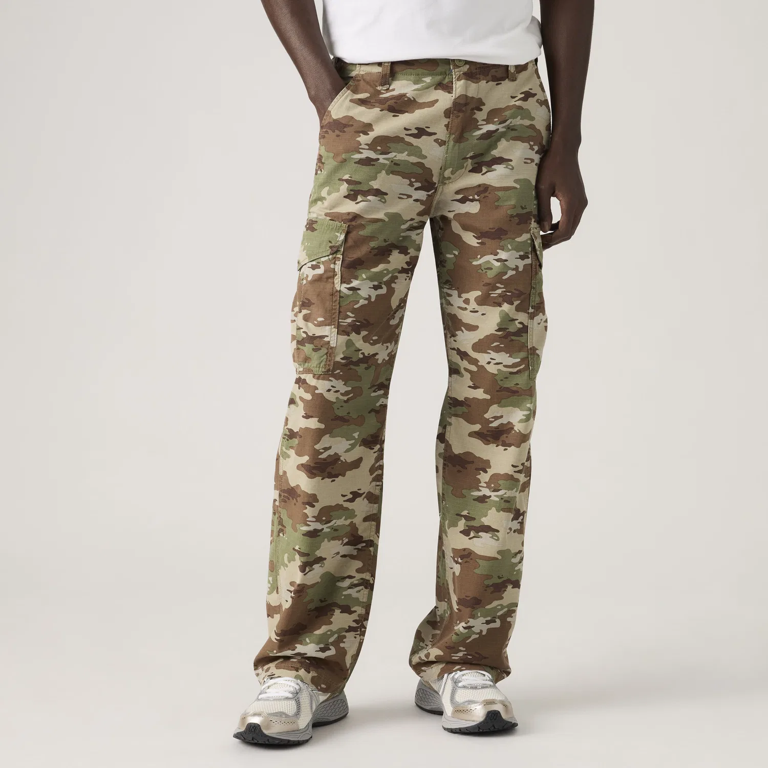 Мужские брюки-карго свободного кроя Xx Levi's, Green — фото 2